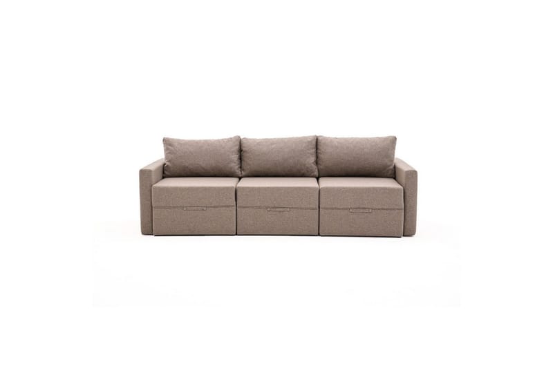 Savra Sovesofa 3-sits - Brun - Møbler - Sofaer - Sovesofaer - Sovesofa divan