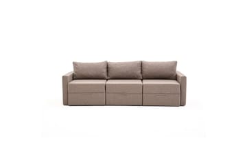 Savra Sovesofa 3-sits - Brun - Møbler - Sofaer - Sovesofaer - 3 seters sovesofa