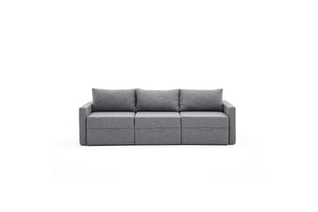 Savra Sovesofa 3-sits - Grå - Møbler - Sofaer - Sovesofaer - Sovesofa divan
