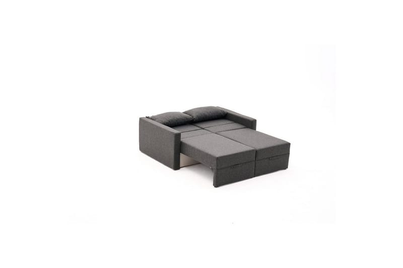 Savra Sovesofa med Divan 2-sits - Antrasitt - Møbler - Sofaer - Sovesofaer - 2 seters sovesofa