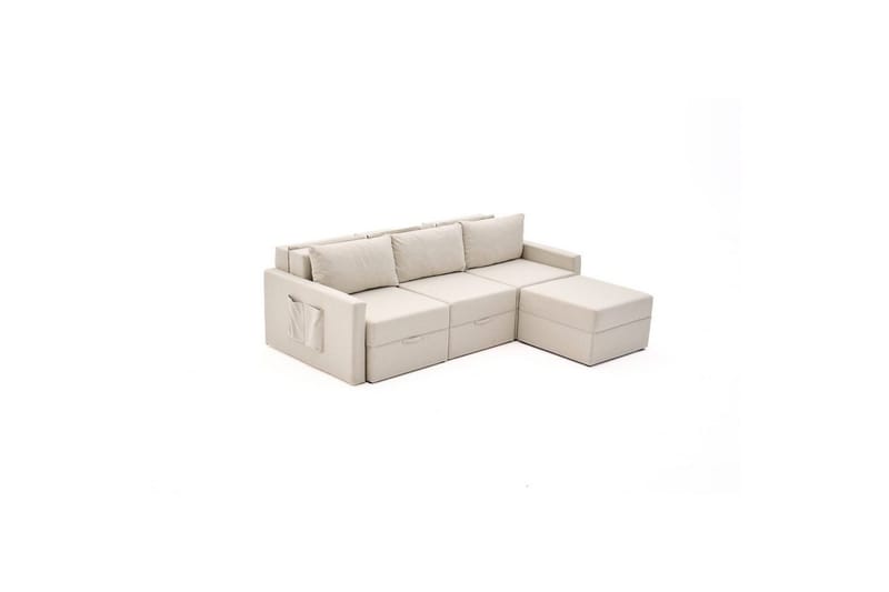 Savra Sovesofa med Divan 3-sits, Krem