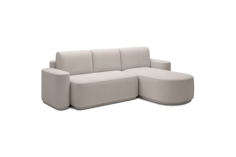 Seksjon Eltap Aurumm 285x92x180 cm - Amore 01, Hvit, Høyre - Møbler - Sofaer - Sovesofaer - Sovesofa divan
