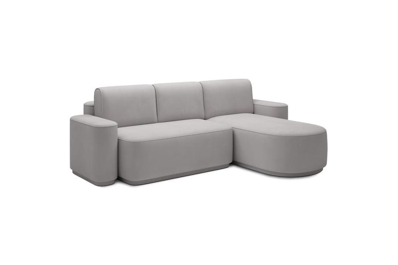 Seksjon Eltap Aurumm 285x92x180 cm - Amore 03, Lys grå, Høyre - Møbler - Sofaer - Sovesofaer - Sovesofa divan