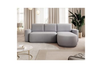 Seksjon Eltap Aurumm 285x92x180 cm - Amore 03, Lys grå, Høyre - Møbler - Sofaer - Sovesofaer - Sovesofa divan