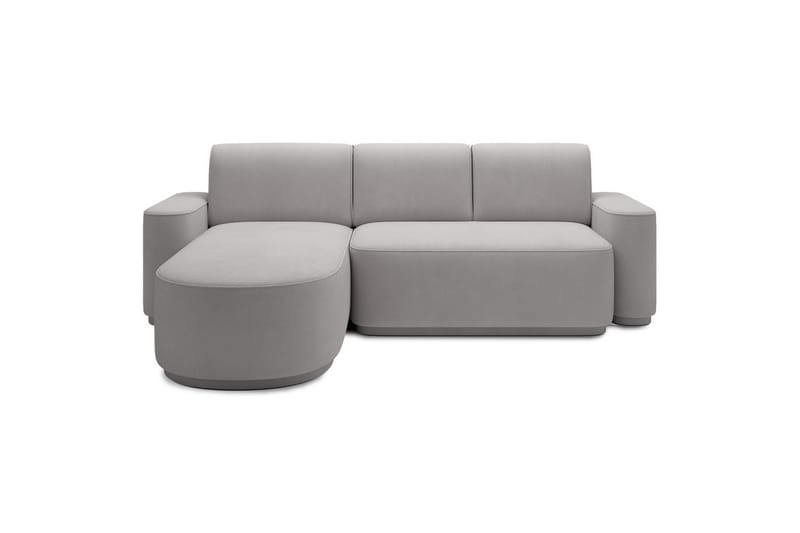 Seksjon Eltap Aurumm 285x92x180 cm - Amore 03, Lys grå, Venstre - Møbler - Sofaer - Sovesofaer - Sovesofa divan