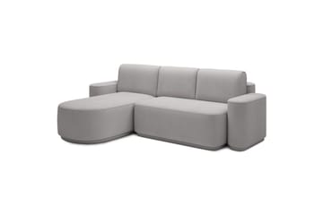 Seksjon Eltap Aurumm 285x92x180 cm - Amore 03, Lys grå, Venstre - Møbler - Sofaer - Sovesofaer - Sovesofa divan
