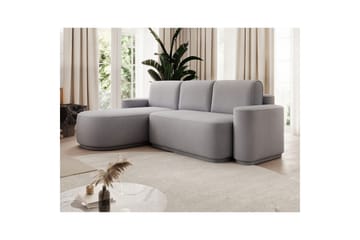 Seksjon Eltap Aurumm 285x92x180 cm - Amore 03, Lys grå, Venstre - Møbler - Sofaer - Sovesofaer - Sovesofa divan