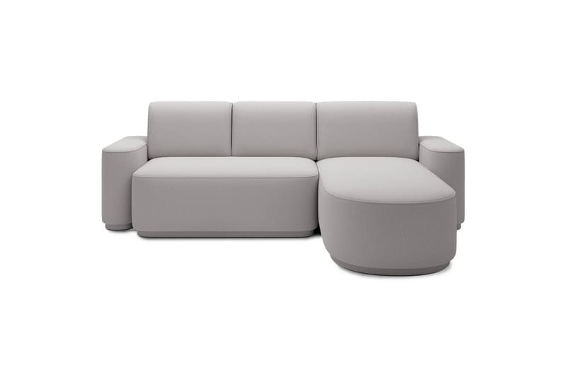 Seksjon Eltap Aurumm 285x92x180 cm - Enjoy 04, Grå, Høyre - Møbler - Sofaer - Sovesofaer - Sovesofa divan