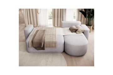 Seksjon Eltap Aurumm 285x92x180 cm - Enjoy 04, Grå, Høyre - Møbler - Sofaer - Sovesofaer - Sovesofa divan