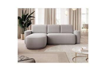 Seksjon Eltap Aurumm 285x92x180 cm - Enjoy 04, Grå, Venstre - Møbler - Sofaer - Sovesofaer - Sovesofa divan