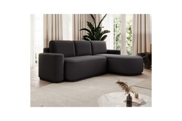 Seksjon Eltap Aurumm 285x92x180 cm - Enjoy 05, Mørk grå, Høyre - Møbler - Sofaer - Sovesofaer - Sovesofa divan