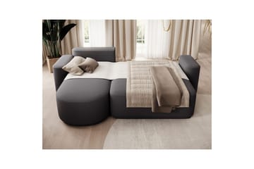 Seksjon Eltap Aurumm 285x92x180 cm - Enjoy 05, Mørk grå, Venstre - Møbler - Sofaer - Sovesofaer - Sovesofa divan