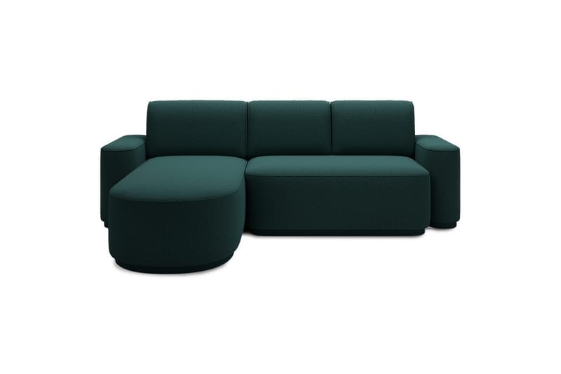 Seksjon Eltap Aurumm 285x92x180 cm - Enjoy 35, Grønn, Venstre - Møbler - Sofaer - Sovesofaer - Sovesofa divan