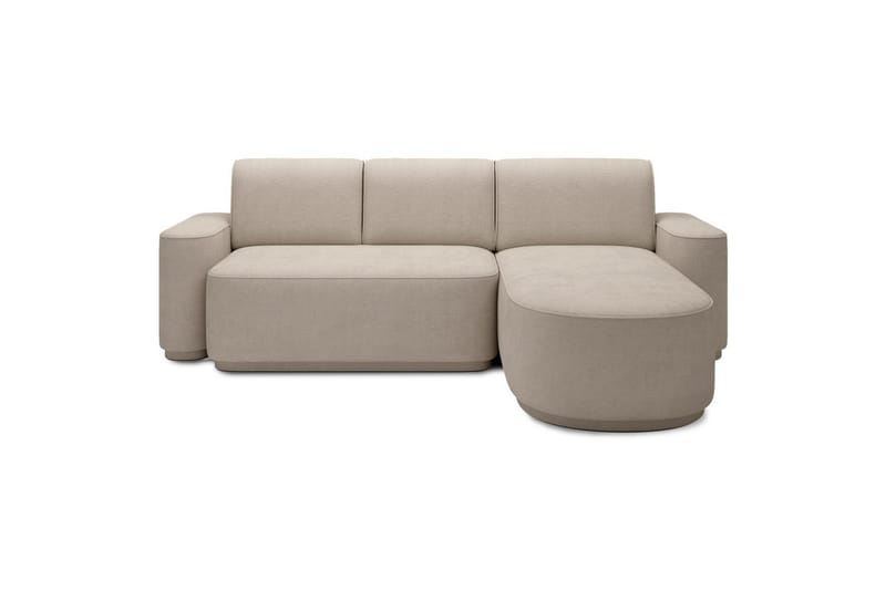 Seksjon Eltap Aurumm 285x92x180 cm, Touch 18, Beige, Høyre