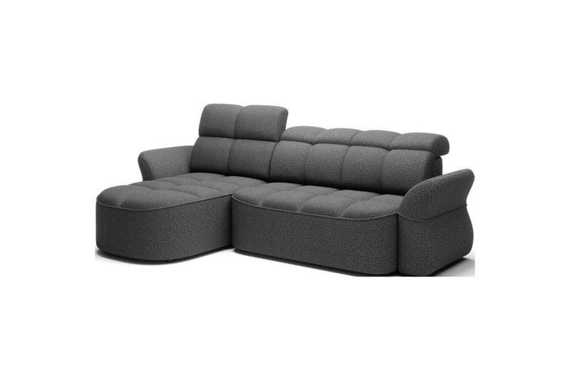 Seksjon Eltap Beneth 301x115x185 cm - Breona 04, Grå, Venstre - Møbler - Sofaer - Sovesofaer - Sovesofa divan