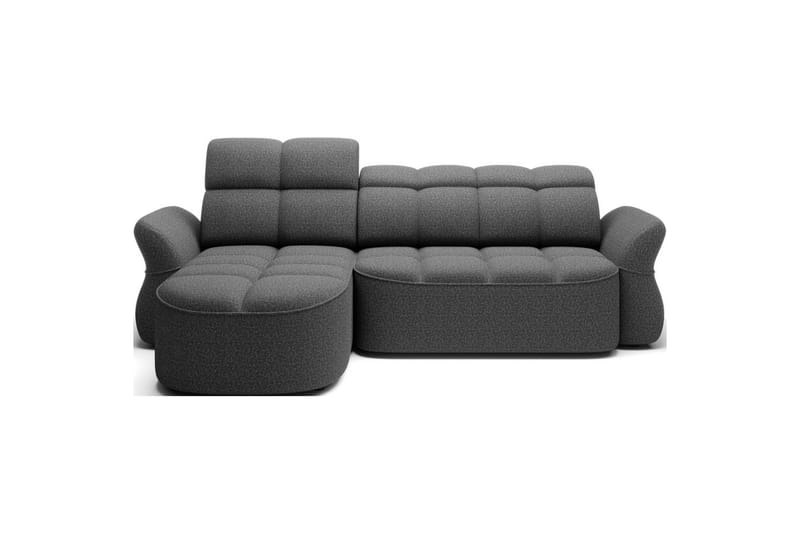 Seksjon Eltap Beneth 301x115x185 cm, Breona 04, Grå, Venstre