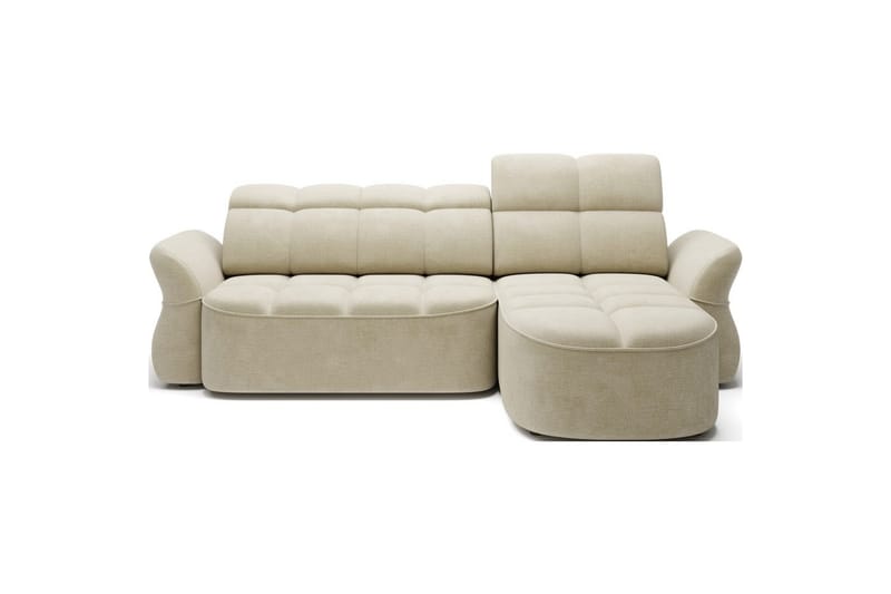 Seksjon Eltap Beneth 301x115x185 cm, Monolith 04, Beige, Høyre