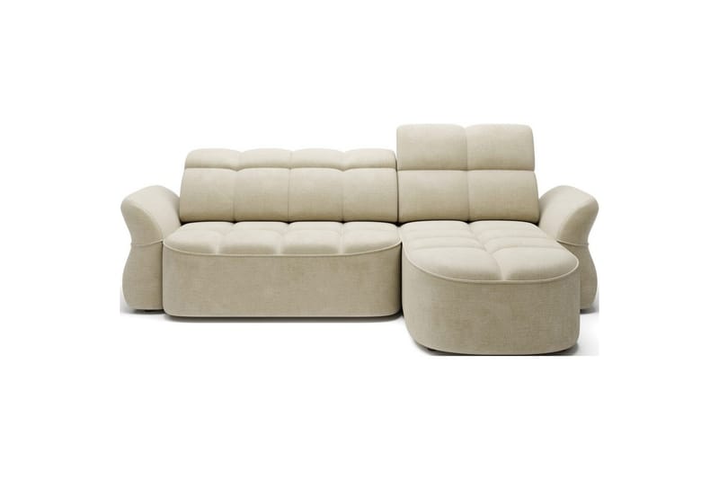 Seksjon Eltap Beneth 301x115x185 cm, Monolith 04, Beige, Høyre
