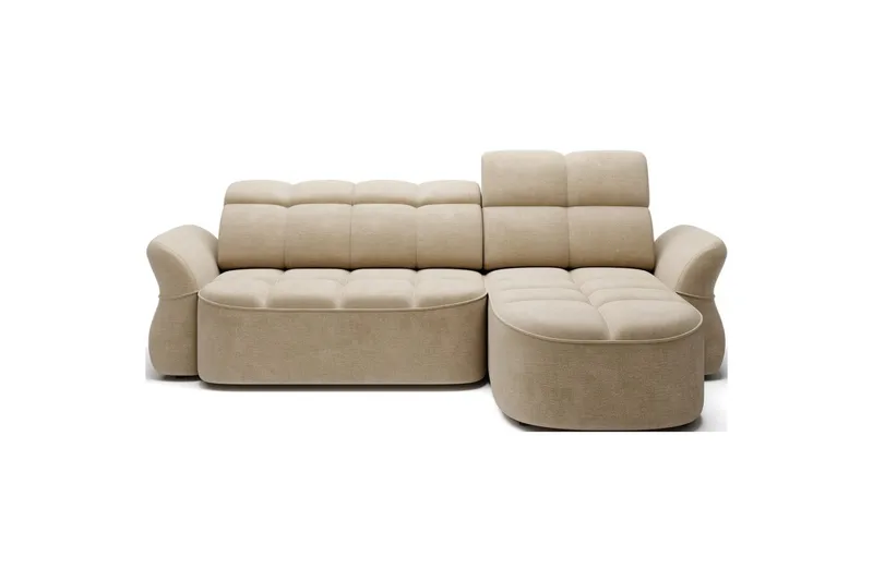 Seksjon Eltap Beneth 301x115x185 cm, Nube 20, Beige, Høyre