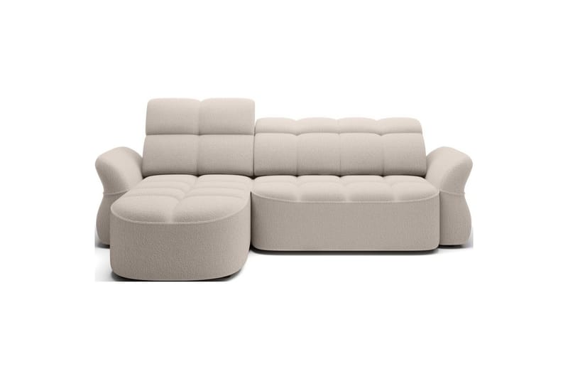 Seksjon Eltap Beneth 301x115x185 cm - Royal 18, Beige, Venstre - Møbler - Sofaer - Sovesofaer - Sovesofa divan