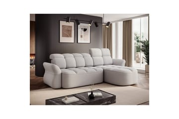 Seksjon Eltap Beneth 301x115x185 cm - Space 03, lys grå, Høyre - Møbler - Sofaer - Sovesofaer - Sovesofa divan