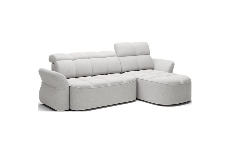 Seksjon Eltap Beneth 301x115x185 cm - Space 03, lys grå, Høyre - Møbler - Sofaer - Sovesofaer - Sovesofa divan