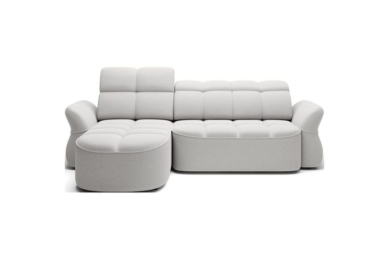Seksjon Eltap Beneth 301x115x185 cm - Space 03, lys grå, Venstre - Møbler - Sofaer - Sovesofaer - Sovesofa divan