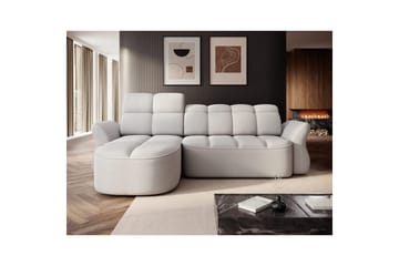 Seksjon Eltap Beneth 301x115x185 cm - Space 03, lys grå, Venstre - Møbler - Sofaer - Sovesofaer - Sovesofa divan