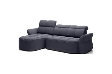 Seksjon Eltap Beneth 301x115x185 cm - Space 40, blå, Venstre - Møbler - Sofaer - Sovesofaer - Sovesofa divan