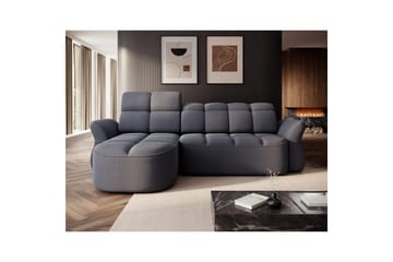 Seksjon Eltap Beneth 301x115x185 cm - Space 40, blå, Venstre - Møbler - Sofaer - Sovesofaer - Sovesofa divan