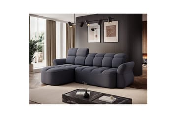 Seksjon Eltap Beneth 301x115x185 cm - Space 40, blå, Venstre - Møbler - Sofaer - Sovesofaer - Sovesofa divan