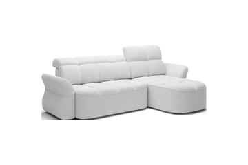 Seksjon Eltap Beneth 301x115x185 cm - Paolli 01 Hvit, Høyre - Møbler - Sofaer - Sovesofaer - Sovesofa divan