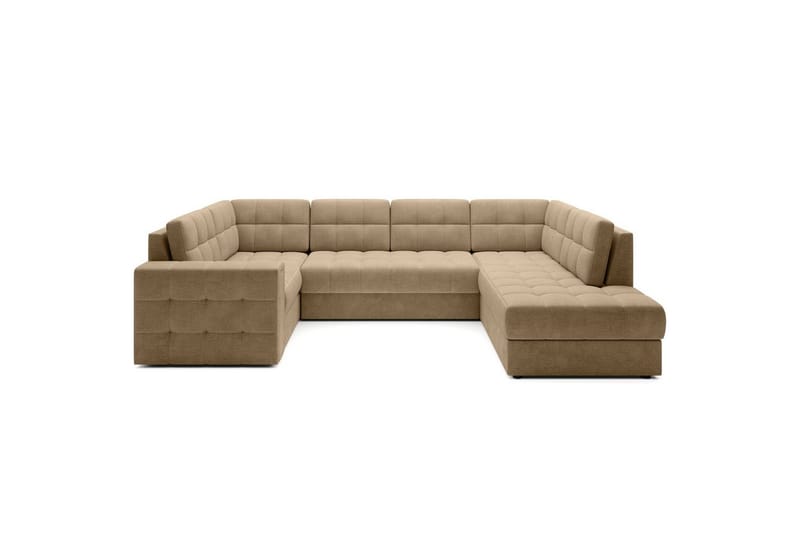 Seksjon Eltap Blewett 299x198x82 cm, Monolith 09, Mørk beige, Høyre