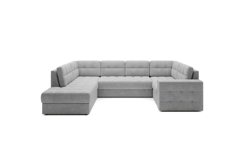 Seksjon Eltap Blewett 299x198x82 cm, Monolith 84, Lys Grå, Venstre