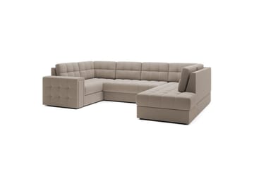 Seksjon Eltap Blewett 299x198x82 cm - Sola 18, Beige, Høyre - Møbler - Sofaer - Sovesofaer - Hjørnesovesofa