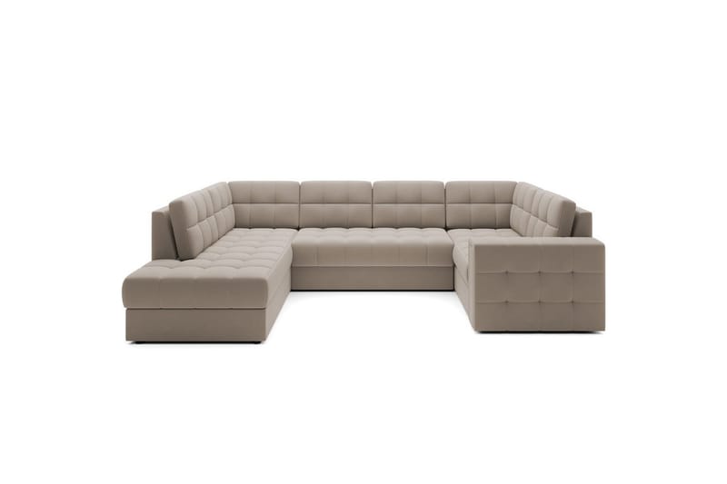 Seksjon Eltap Blewett 299x198x82 cm - Sola 18, Beige, Venstre - Møbler - Sofaer - Sovesofaer - Hjørnesovesofa