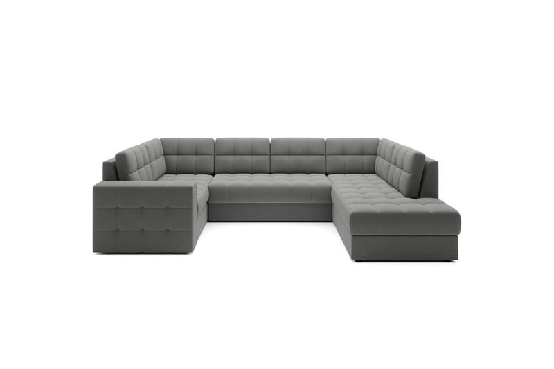 Seksjon Eltap Blewett 299x198x82 cm - Sola 4, Grå, Høyre - Møbler - Sofaer - Sovesofaer - Hjørnesovesofa