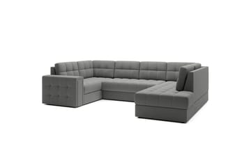 Seksjon Eltap Blewett 299x198x82 cm - Sola 4, Grå, Høyre - Møbler - Sofaer - Sovesofaer - Hjørnesovesofa