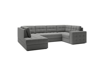 Seksjon Eltap Blewett 299x198x82 cm - Sola 4, Grå, Venstre - Møbler - Sofaer - Sovesofaer - Hjørnesovesofa