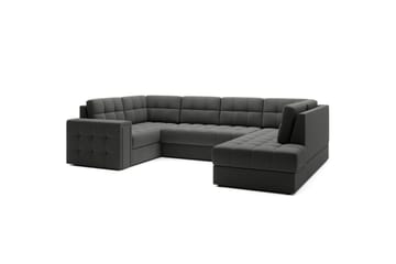 Seksjon Eltap Blewett 299x198x82 cm - Sola 6, Mørk grå, Høyre - Møbler - Sofaer - Sovesofaer - Hjørnesovesofa