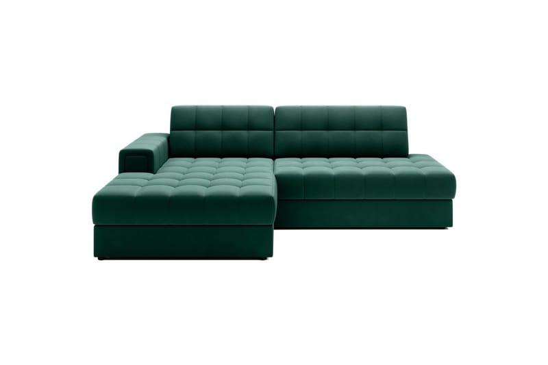 Seksjon Eltap Blezalt 240x150x82 cm - Lukso 35, Grønn, Venstre - Møbler - Sofaer - Sovesofaer - Sovesofa divan