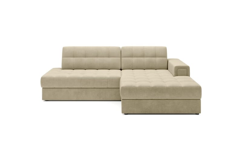Seksjon Eltap Blezalt 240x150x82 cm - Monolith 04, Beige, Høyre - Møbler - Sofaer - Sovesofaer - Sovesofa divan