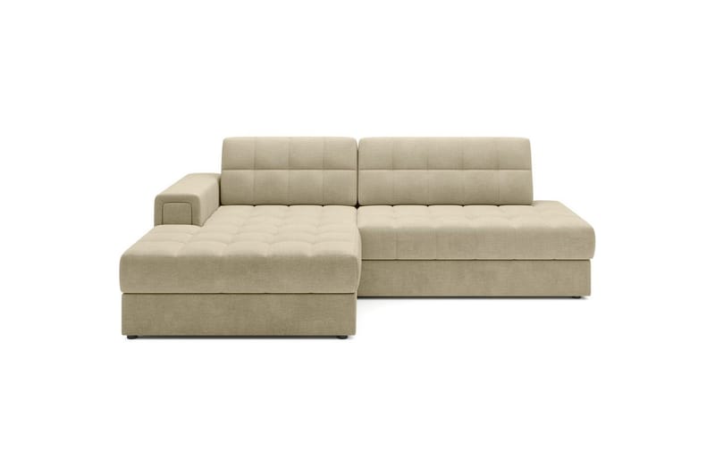 Seksjon Eltap Blezalt 240x150x82 cm - Monolith 04, Beige, Venstre - Møbler - Sofaer - Sovesofaer - Sovesofa divan