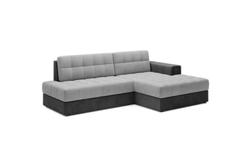 Seksjon Eltap Blezalt 240x150x82 cm - Monolith 84, Monolith 97, Lys Grå, Mørk Grå, Høyre - Møbler - Sofaer - Sovesofaer - Sovesofa divan