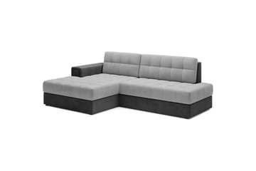 Seksjon Eltap Blezalt 240x150x82 cm - Monolith 84, Monolith 97, Lys Grå, Mørk Grå, Venstre - Møbler - Sofaer - Sovesofaer - Sovesofa divan