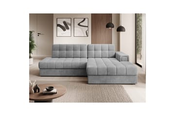 Seksjon Eltap Blezalt 240x150x82 cm - Monolith 85, Grå, Høyre - Møbler - Sofaer - Sovesofaer - Sovesofa divan