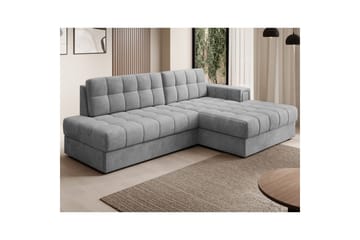Seksjon Eltap Blezalt 240x150x82 cm - Monolith 85, Grå, Høyre - Møbler - Sofaer - Sovesofaer - Sovesofa divan