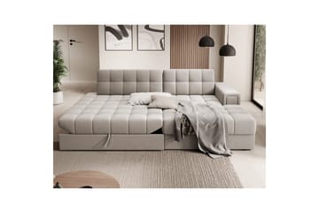 Seksjon Eltap Blezalt 240x150x82 cm - Sola 18, Beige, Høyre - Møbler - Sofaer - Sovesofaer - Sovesofa divan