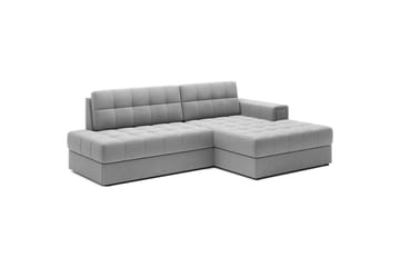 Seksjon Eltap Blezalt 240x150x82 cm - Sola 4, Grå, Høyre - Møbler - Sofaer - Sovesofaer - Sovesofa divan
