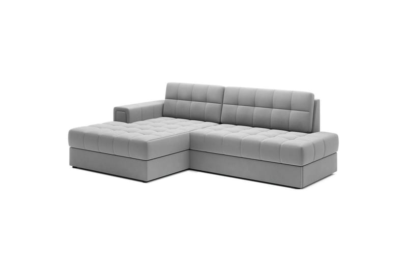 Seksjon Eltap Blezalt 240x150x82 cm - Sola 4, Grå, Venstre - Møbler - Sofaer - Sovesofaer - Sovesofa divan